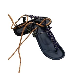 Isabel Marant Technic Laces Sandal Flat